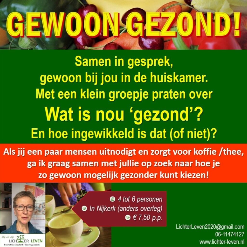 Huiskamergesprek - gewoon gezond 2026-08